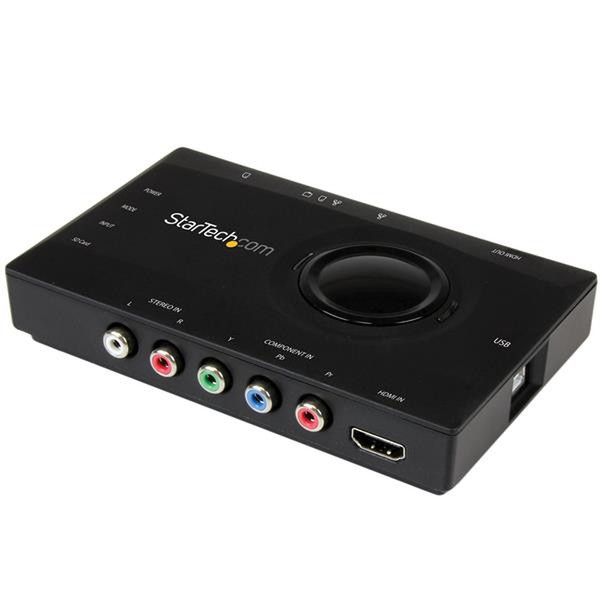 StarTech.com Standalone Video Aufzeichnungs- und Streaming Gerät - HDMI oder Component - 1080p - USB 2.0