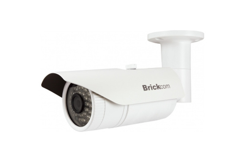 Brickcom OB-E200NF IP security camera Outdoor Geschoss Weiß Sicherheitskamera