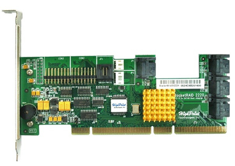 Highpoint RocketRAID 2220 interface cards/adapter