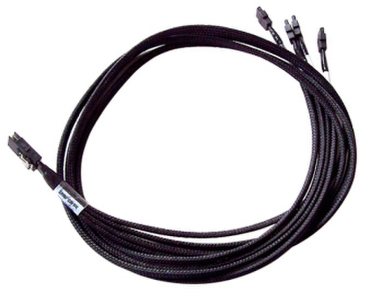 Highpoint INT-MS-1M4S 1м Черный кабель SATA