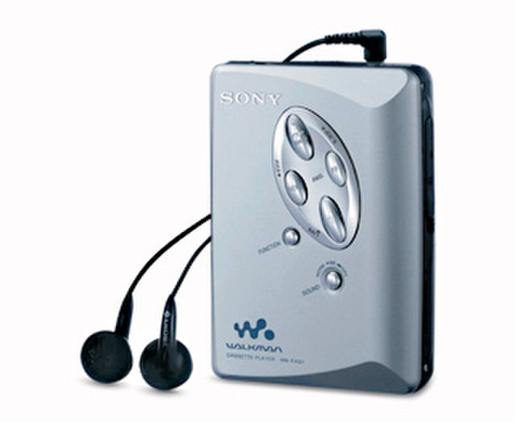 Sony WALKMAN Cassette Players WM-EX521S Silver cassette player