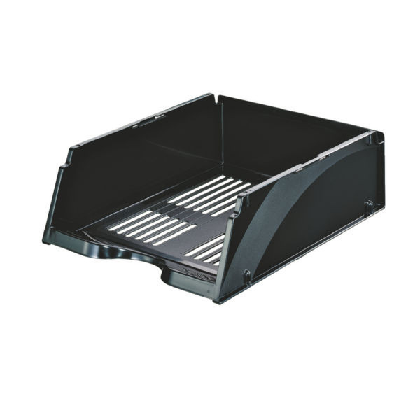 Leitz Esselte TRANSIT JUMBO A4 Black Black desk tray