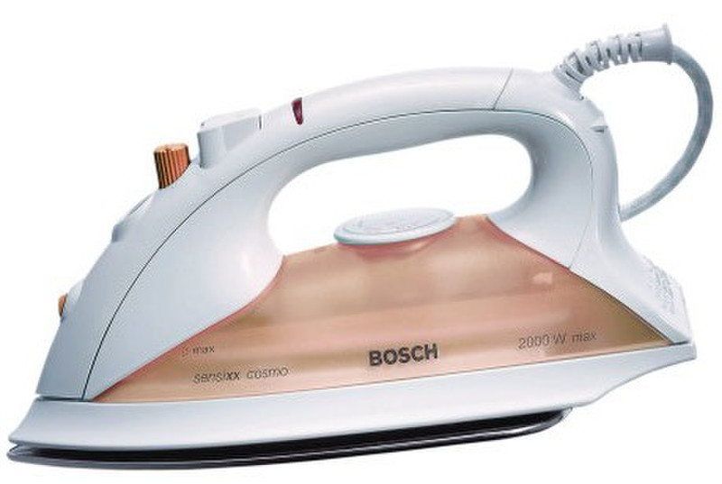 Bosch Sensixx Cosmo TDA2430 Dampfbügeleisen Edelstahl-Bügelsohle Weiß