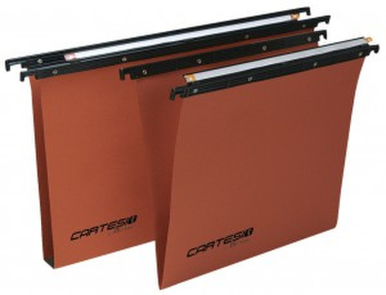 Bertesi Cartesio 100 Cardboard,Polystyrene Orange 50pc(s) hanging folder