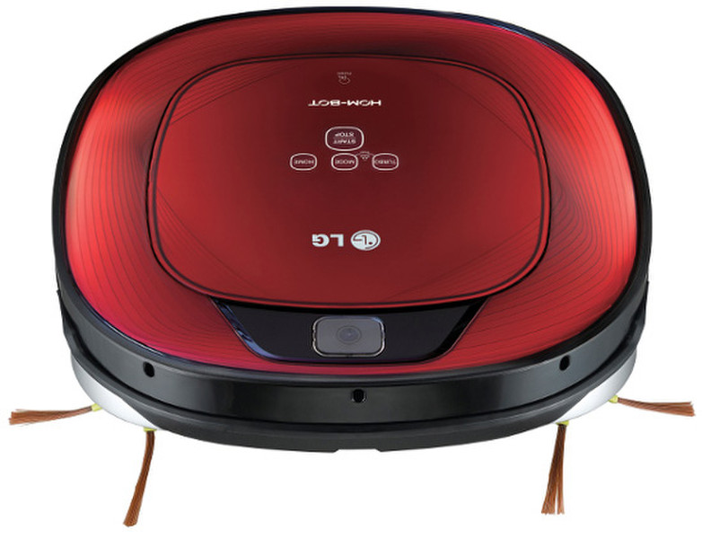 LG VR64602LV Beutellos 0.6l Rot Roboter-Staubsauger