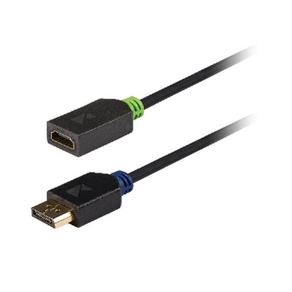 König DisplayPort male/HDMI female, 0.2 m