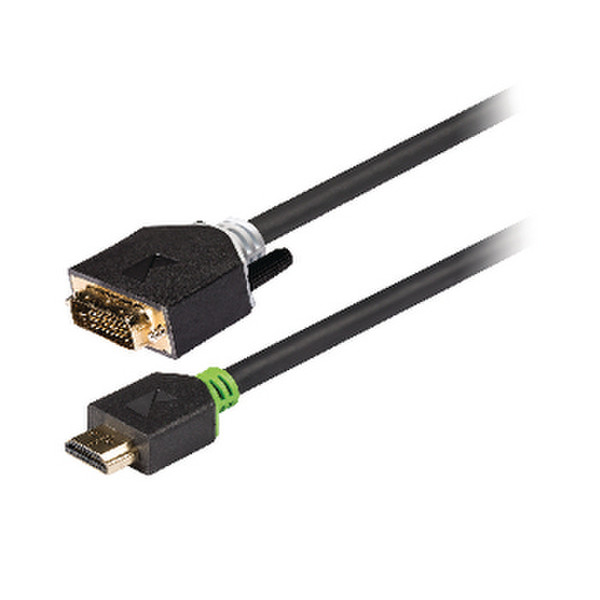 König HDMI male/DVI-D male, 2 m