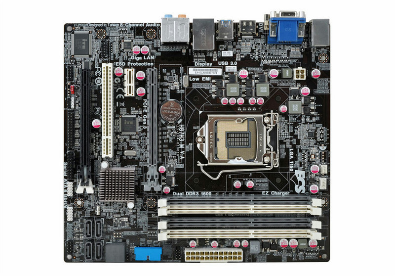 ECS Elitegroup H87H3-M (V1.0) Intel H87 Socket H3 (LGA 1150) Micro ATX motherboard