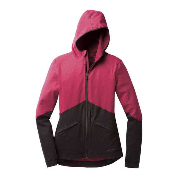 Brooks Women's Utopia Thermal Hoodie III Stoff Schwarz, Rot