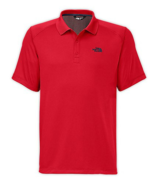 The North Face MEN'S SHORT-SLEEVE HORIZON POLO L Red