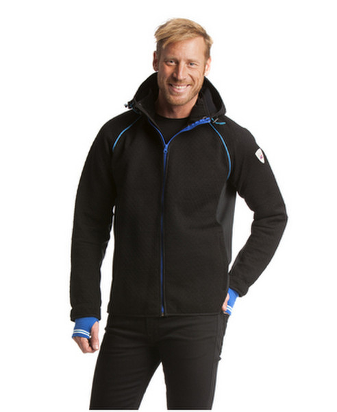Dale of Norway Norefjell Men's Knitshell Jacket Jacket L Wool Black,Blue,White