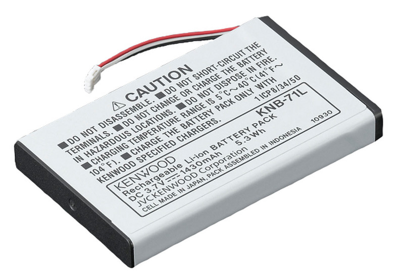 Kenwood Electronics KNB-71L Lithium-Ion 1430mAh 3.7V rechargeable battery