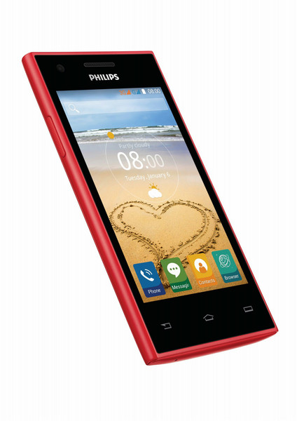 Philips CTS309RD/53 Red smartphone
