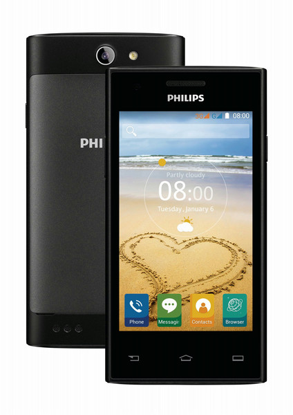 Philips CTS309BK/53 Black smartphone
