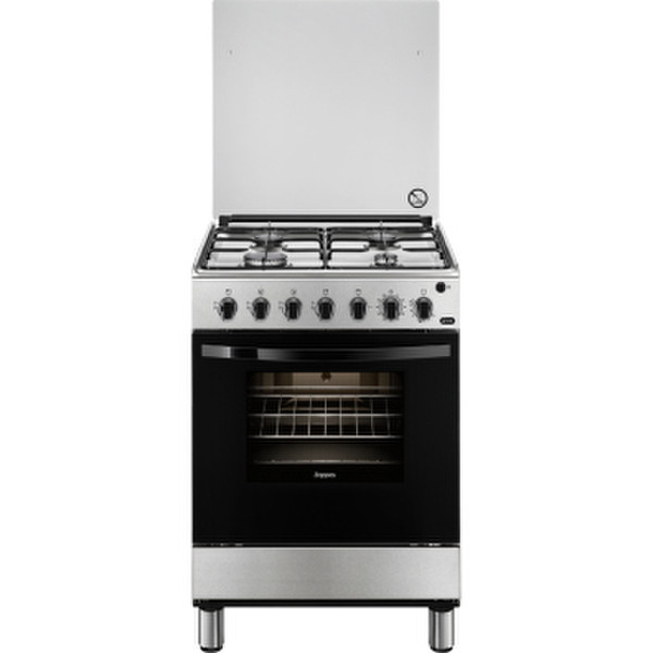 Zoppas PCG61211XA Freistehend Gas hob A Edelstahl Küchenherd