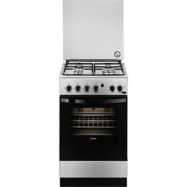 Zoppas PCK24001XA Freestanding Gas hob A Stainless steel cooker