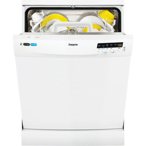 Zoppas PDF18001WA Отдельностоящий 12мест A++ посудомоечная машина