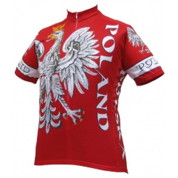 World Jerseys 302105 XL Polyester Red,White men's shirt/top