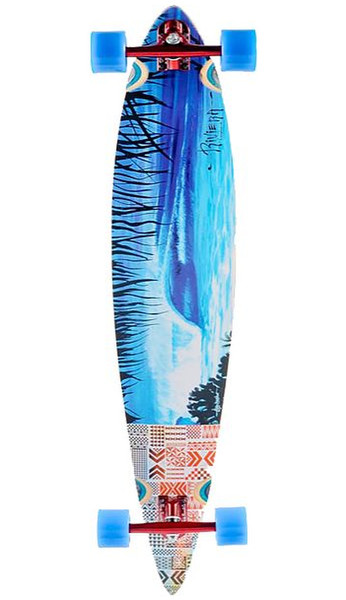 Riviera Skateboards Pipe Access Longboard Blau