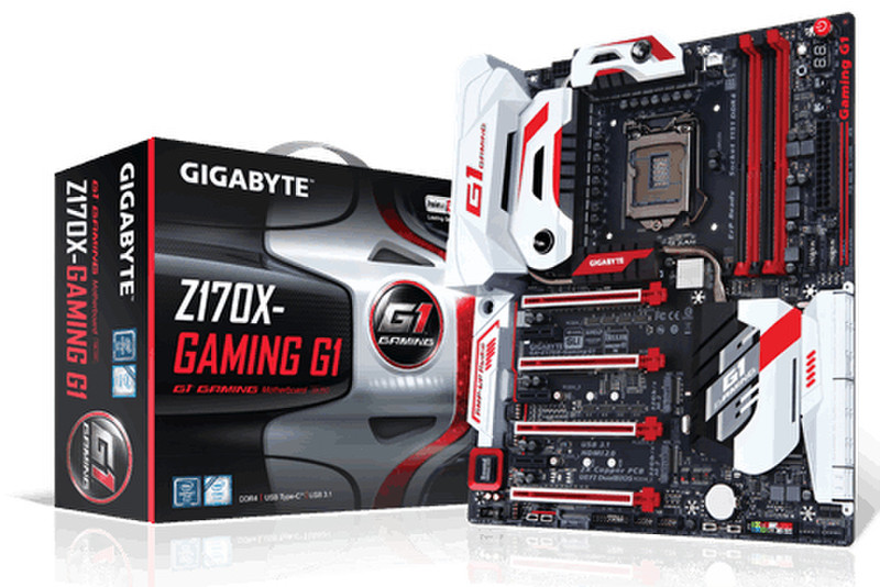 Gigabyte GA-Z170X-Gaming G1 Intel Z170 LGA 1151 (Socket H4) Расширенный ATX материнская плата