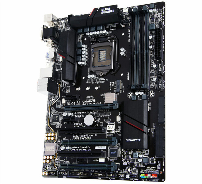 Gigabyte GA-Z170XP-SLI Intel® Z170 Express Chipset LGA 1151 (Socket H4) ATX motherboard
