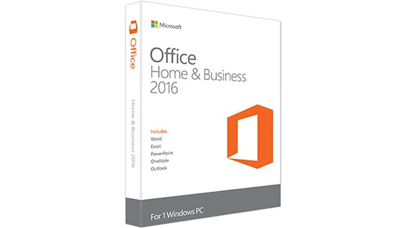 Microsoft Office Home & Business 2016, IT Voll 1Benutzer Italienisch
