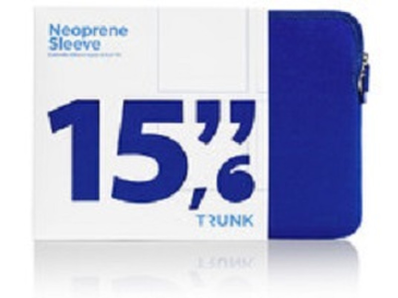 Trunk TR-PC15 15.6Zoll Sleeve case Blau