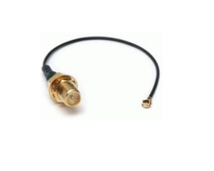 ALLNET ANT-PIG-UFL-SMAF-10 0.1м U.FL SMA Черный коаксиальный кабель