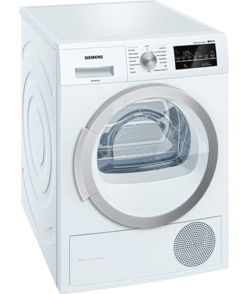 Siemens WT47W460FF freestanding Front-load 8kg A++ White tumble dryer