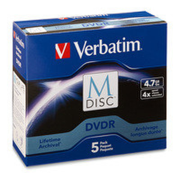 Verbatim 98899 4.7GB DVD-R 5pc(s) blank DVD