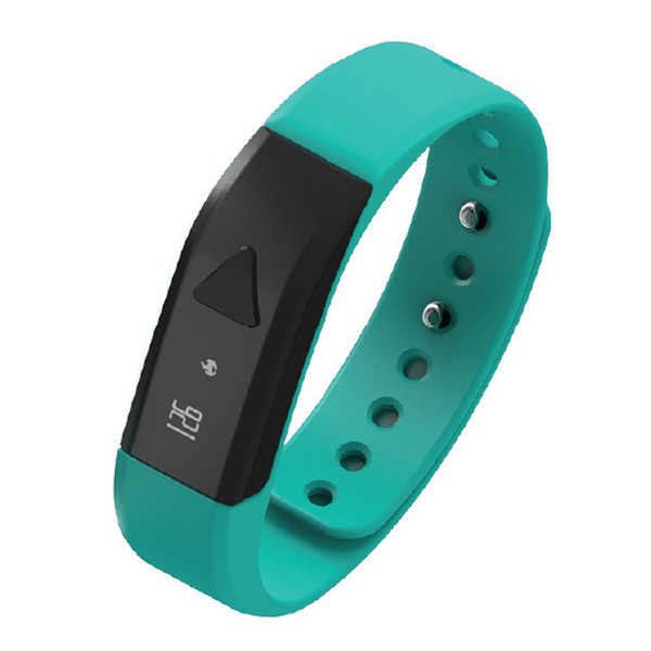 Supersonic PowerX Fit Wristband activity tracker 0.49" OLED Wireless Blue