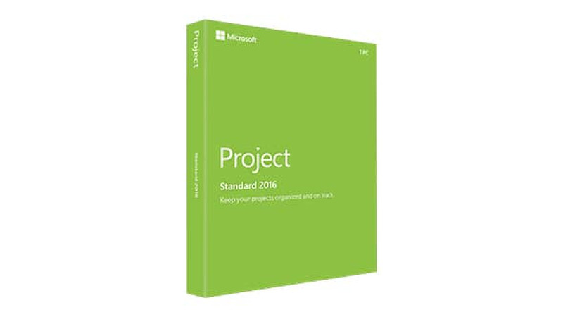 Microsoft Project Standard 2016, 1u