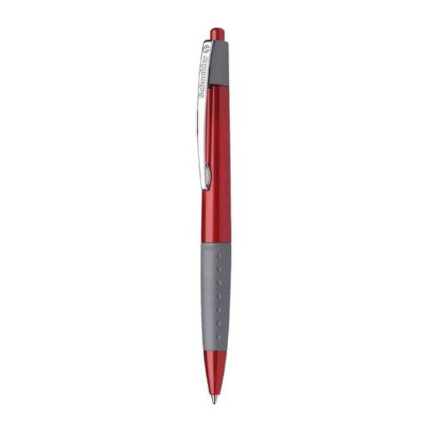 Schneider Loox Clip-on retractable ballpoint pen Medium Red 20pc(s)