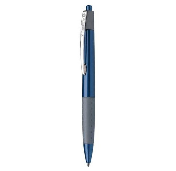 Schneider Loox Clip-on retractable ballpoint pen Средний Синий 20шт