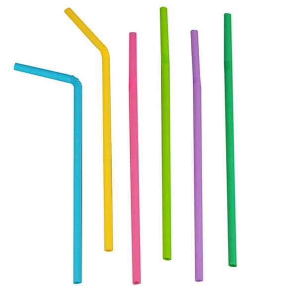 Papstar 16757 500шт Разноцветный disposable drinking straws