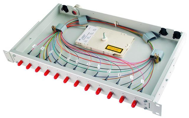 Telegärtner BASIS V LC 1Stück(e) Grau LWL-Steckverbinder