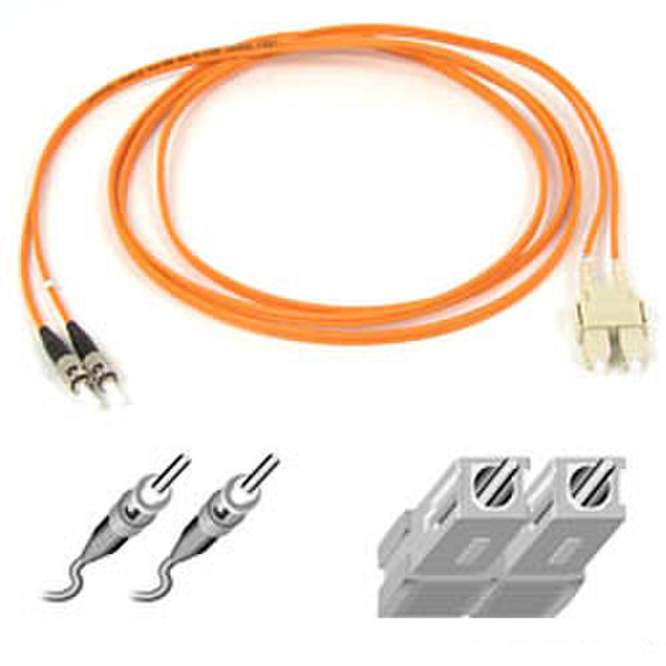 Belkin Cable Duplex Fiberoptic ST>SC 0.9m