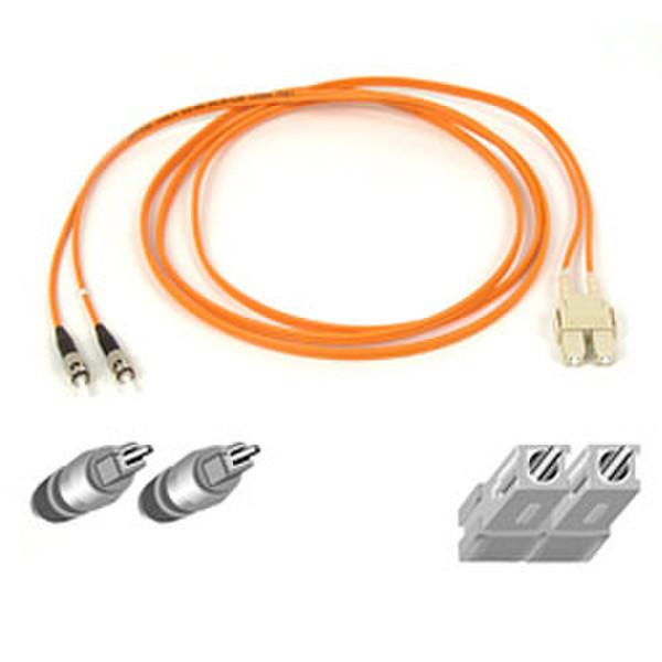 Belkin Cable Duplex Fiberoptic ST>SC 3m sysa