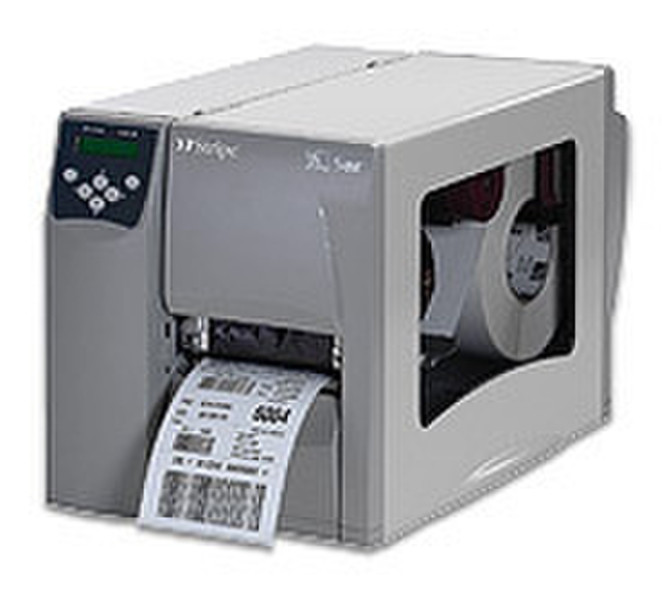 Zebra S4M Thermal Midrange Printer, 12D, Internal Wireless+ PS, DT Прямая термопечать 300 x 300dpi устройство печати этикеток/СD-дисков