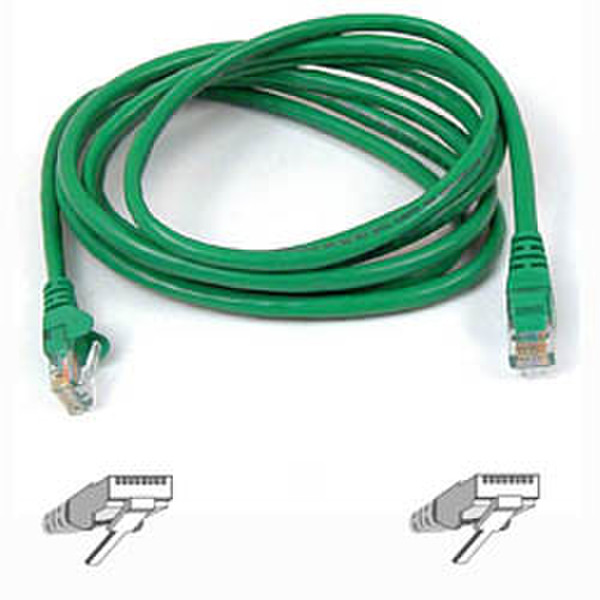 Belkin Cable Patch FastCAT RJ45 1m Green Bag