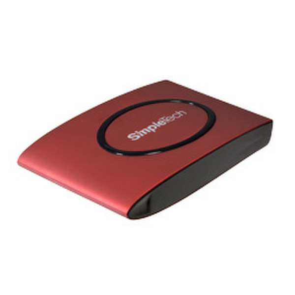 Hitachi Travelstar Signature Mini Black Cherry 320 GB 2.0 320GB Red external hard drive