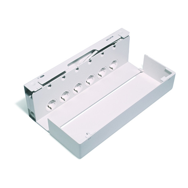 Belkin Overvoltage Protection 6AC outlet(s) 2m Weiß Spannungsschutz