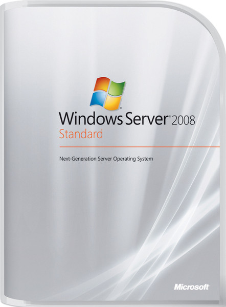 Microsoft Windows Server 2008 Standard, 32-bit/x64, without Hyper-V, SP2, DE