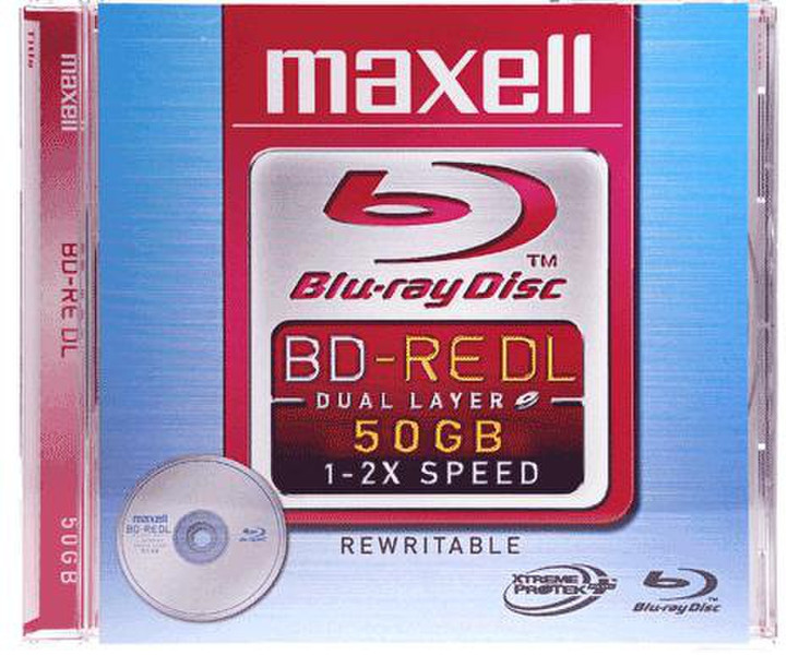 Maxell BD-RE DL (Dual Layer) 50GB 2X 50GB BD-RE 1Stück(e)