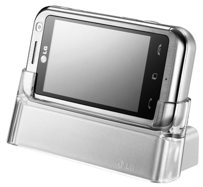 LG KM900 Desktop Cradle Passive holder Cеребряный