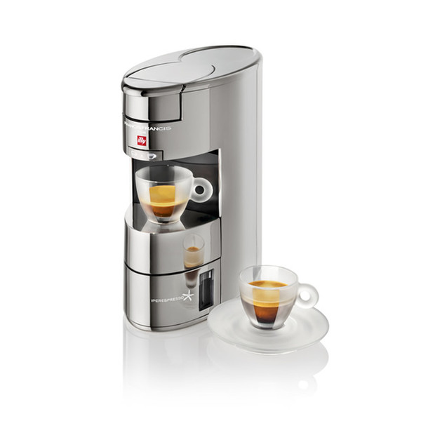 Illy X9 IPERESPRESSO Pod coffee machine 0.7L Silver