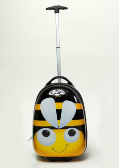 Kiddidoo Bumble Bee Hard Case Travel Trolley
