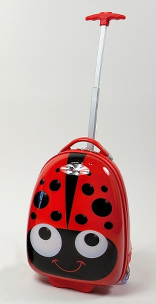 Kiddidoo Ladybug Hard Case Travel Trolley