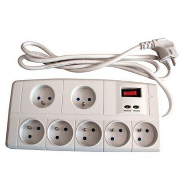 NGC Networks NGC6827 7AC outlet(s) White surge protector