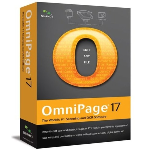 Nuance OmniPage 17, EN, Educational